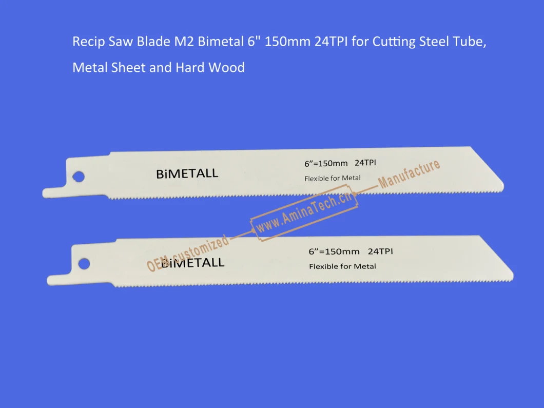 Recip Saw Blade M2 Bimetal 6