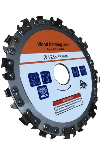 앵글 그라인더 원형 톱 디스크 스테인레스 스틸 5 인치 16 톱니 절단 나무 조각 디스크